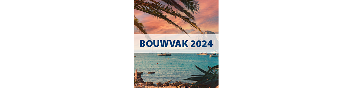Bouwvak 2024 - Afwijkende openingstijden
