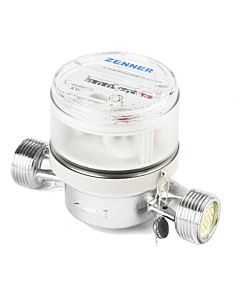 Zenner ETKD-N watermeter 3/4" Q3=2.5m3 L=110 mm