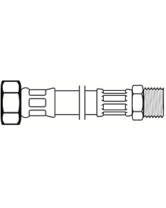 Neoflex flexibele slang DN13 1/2" bi.dr. x 1/2" bu.dr. L= 50 cm