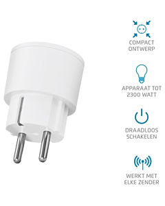 KlikAanKlikUit compacte stekkerschakelaar ACC-2300